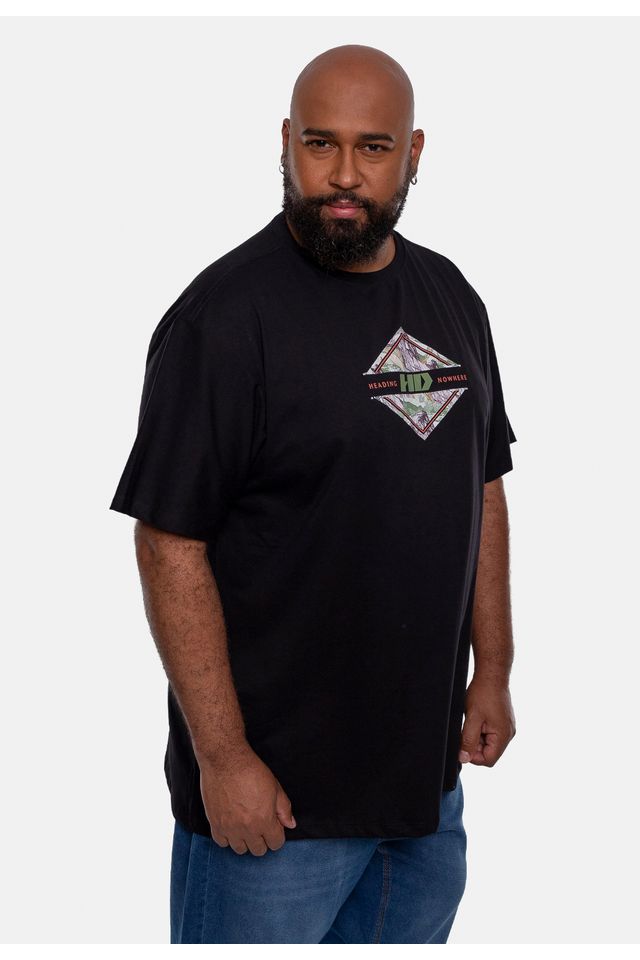 Camiseta-HD-Estampada-Plus-Size-Preta