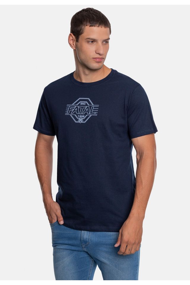 Camiseta-Fatal-Estampada-Azul-Marinho