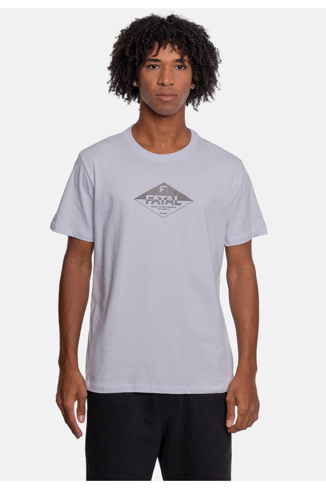 Camiseta-Fatal-Estampada-Branca Camiseta-Fatal-Estampada-Branca
