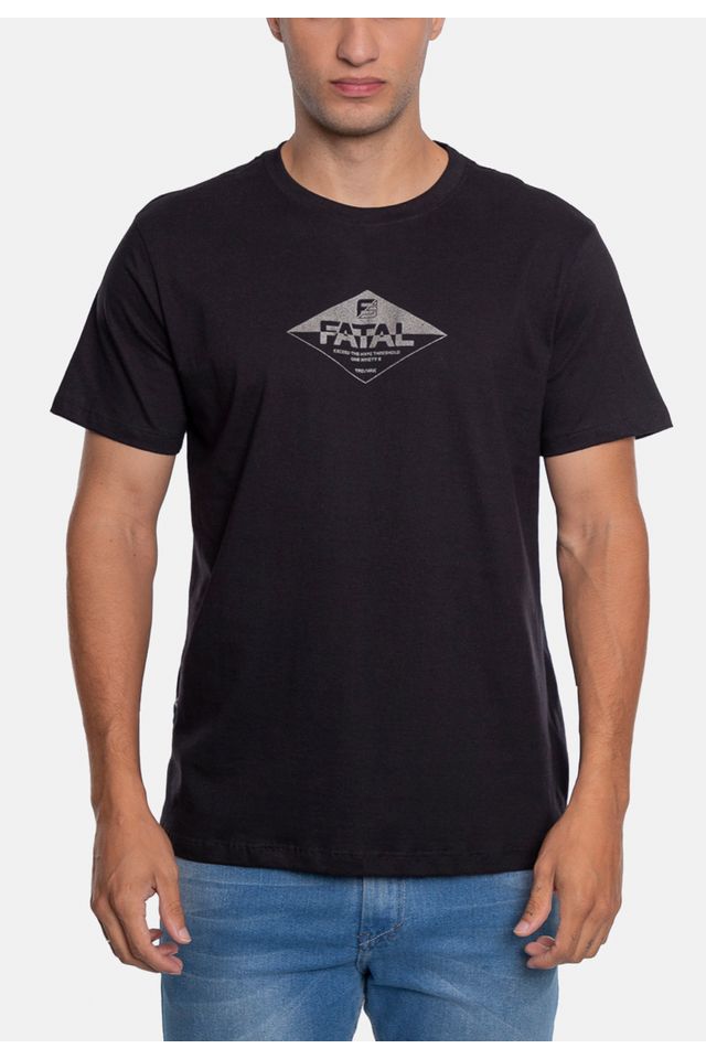 Camiseta-Fatal-Estampada-Preta