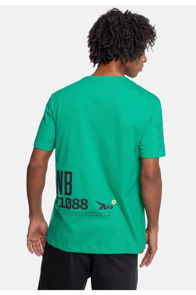 Camiseta-Onbongo-Estampada-Verde