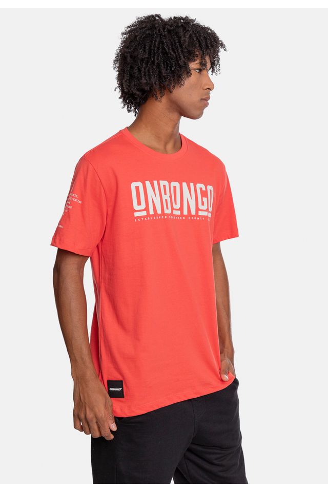 Camiseta-Onbongo-Estampada-Coral