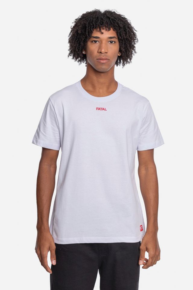 Camiseta-Fatal-Estampada-Branca Camiseta-Fatal-Estampada-Branca