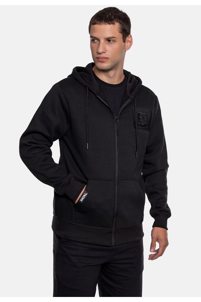 Moletom-Fatal-Canguru-Aberto-Preto