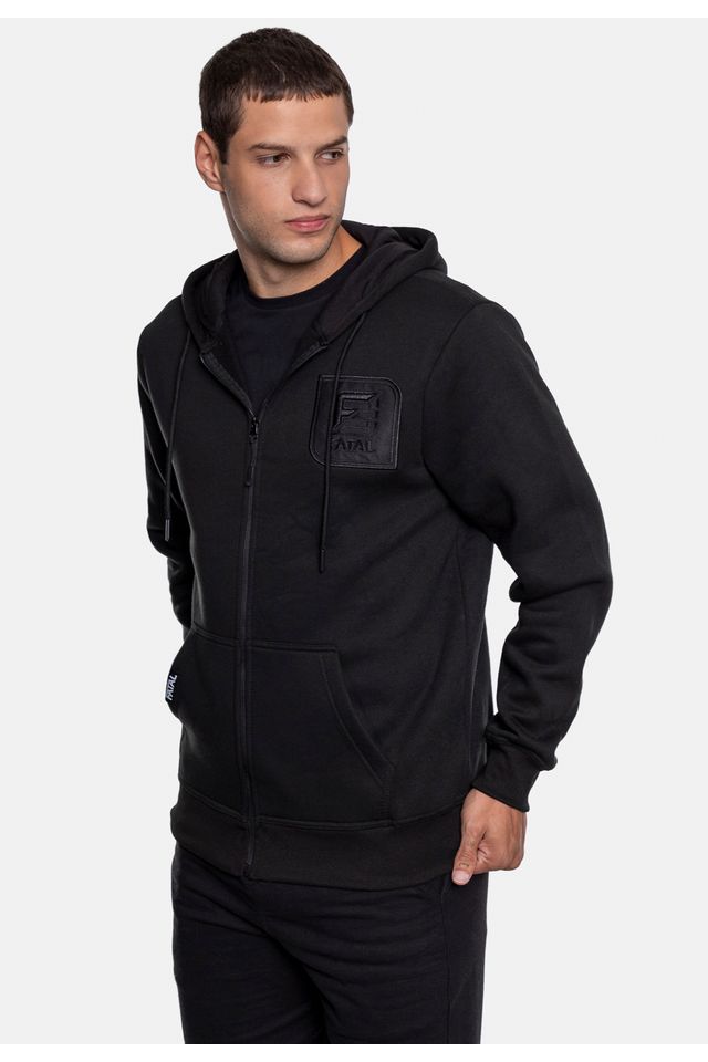 Moletom-Fatal-Canguru-Aberto-Preto