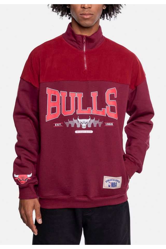 Moletom-NBA-Chicago-Bulls-Vinho