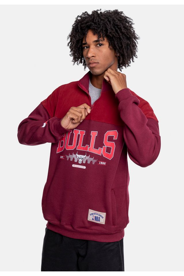 Moletom-NBA-Chicago-Bulls-Vinho