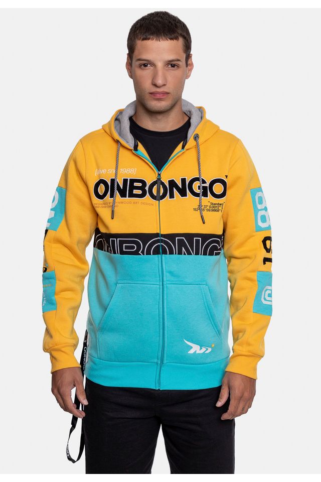 Moletom-Onbongo-Canguru-Aberto-Amarelo Moletom-Onbongo-Canguru-Aberto-Amarelo