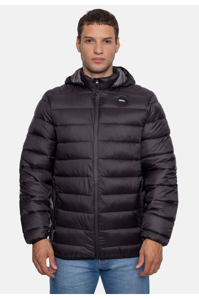 Jaqueta-Fatal-Bomber-Preta Jaqueta-Fatal-Bomber-Preta