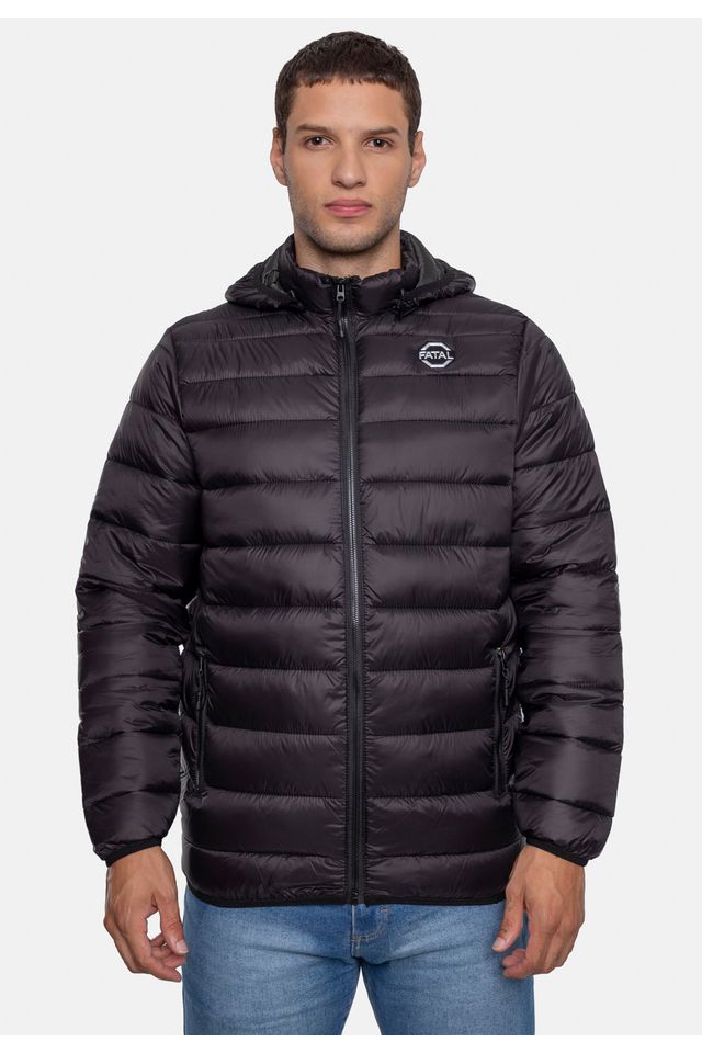 Jaqueta-Fatal-Bomber-Preta Jaqueta-Fatal-Bomber-Preta