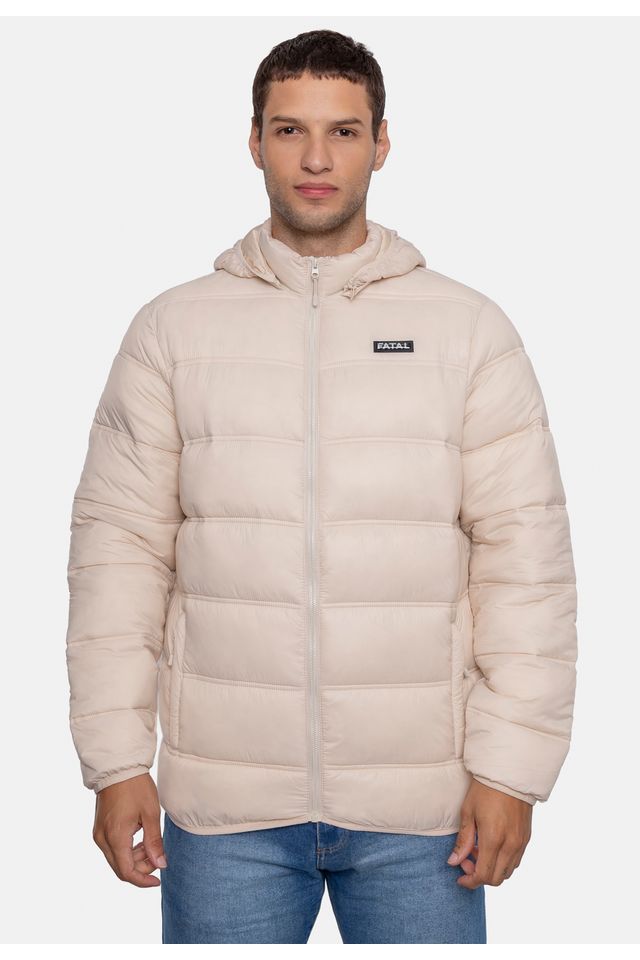 Jaqueta-Fatal-Bomber-Areia Jaqueta-Fatal-Bomber-Areia