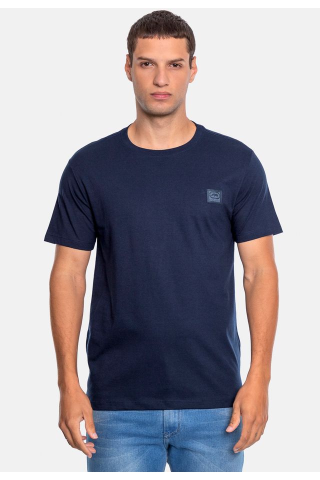 Camiseta-Ecko-Estampada-Azul-Marinho Camiseta-Ecko-Estampada-Azul-Marinho