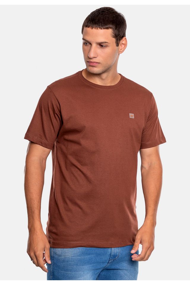 Camiseta-HD-Estampada-Marrom