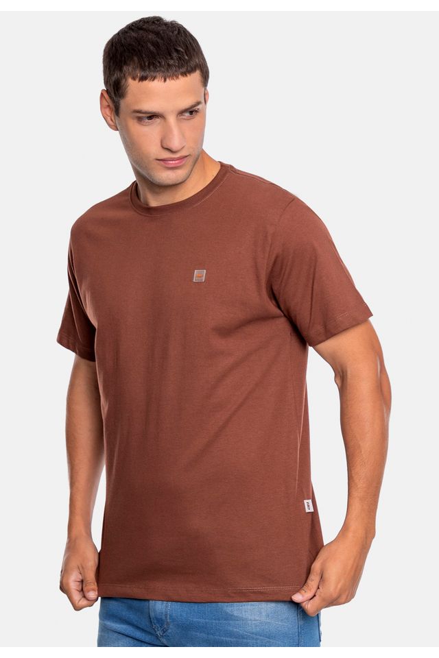 Camiseta-HD-Estampada-Marrom