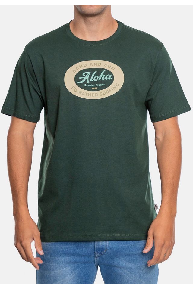 Camiseta-HD-Estampada-Verde