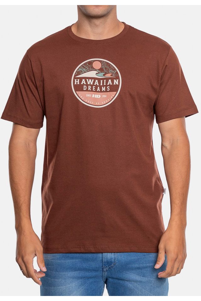 Camiseta-HD-Estampada-Marrom