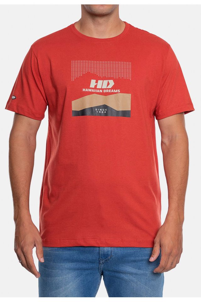 Camiseta-HD-Estampada-Vermelha