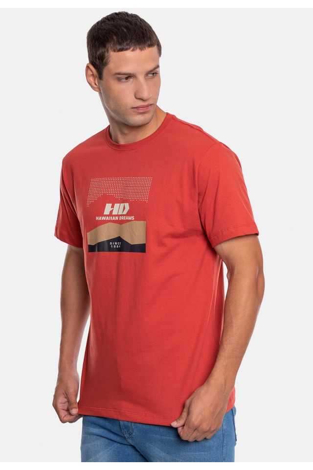 Camiseta-HD-Estampada-Vermelha