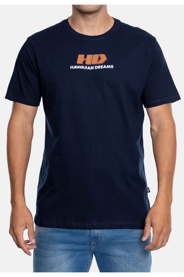 Camiseta-HD-Estampada-Azul-Marinho