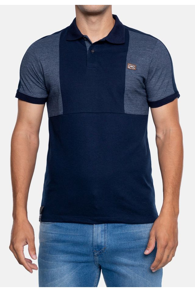Camisa-Ecko-Polo-Piquet-Especial-Azul-Marinho