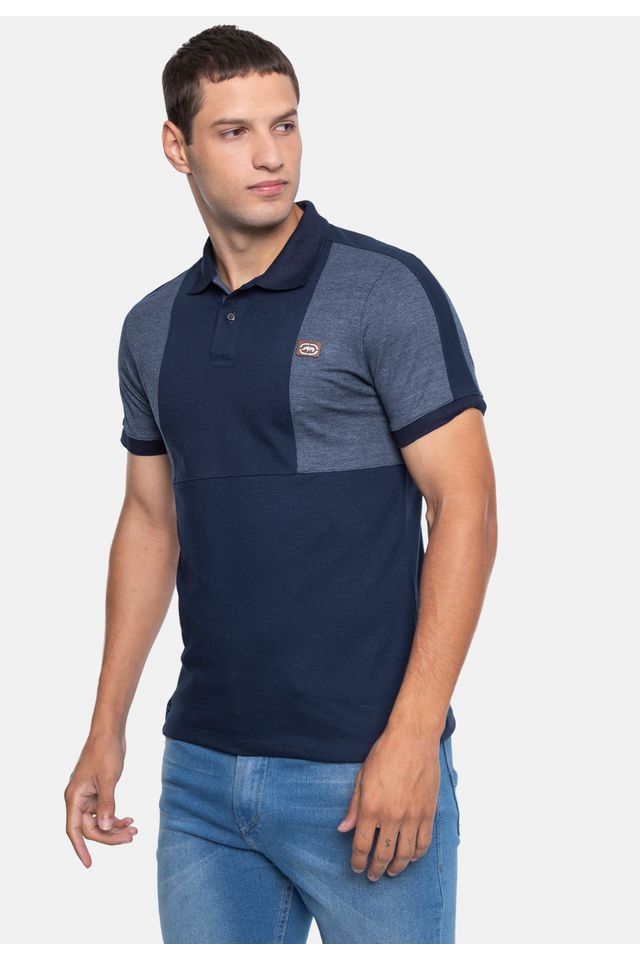 Camisa-Ecko-Polo-Piquet-Especial-Azul-Marinho