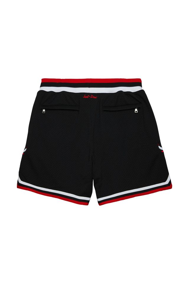 Shorts-Mitchell---Ness-Just-Don-7-Inch-Chicago-Bulls-Preto-com-Vermelho