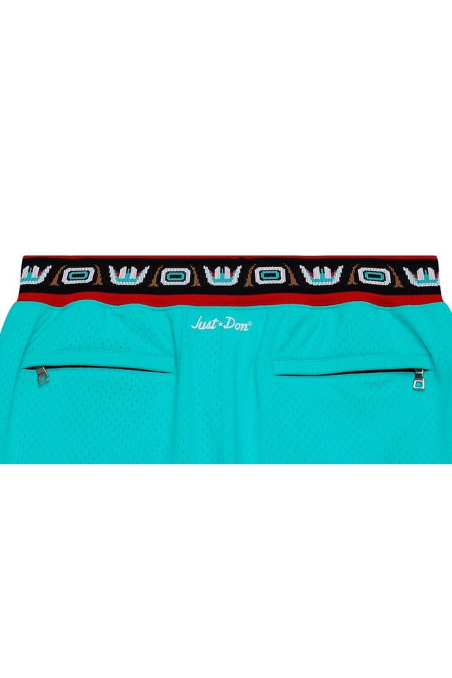 Shorts-Mitchell---Ness-Just-Don-7-Inch-Vancouver-Grizzlies-Verde