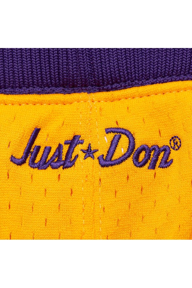 Shorts-Mitchell---Ness-Just-Don-7-Inch-Los-Angeles-Lakers-Dourado
