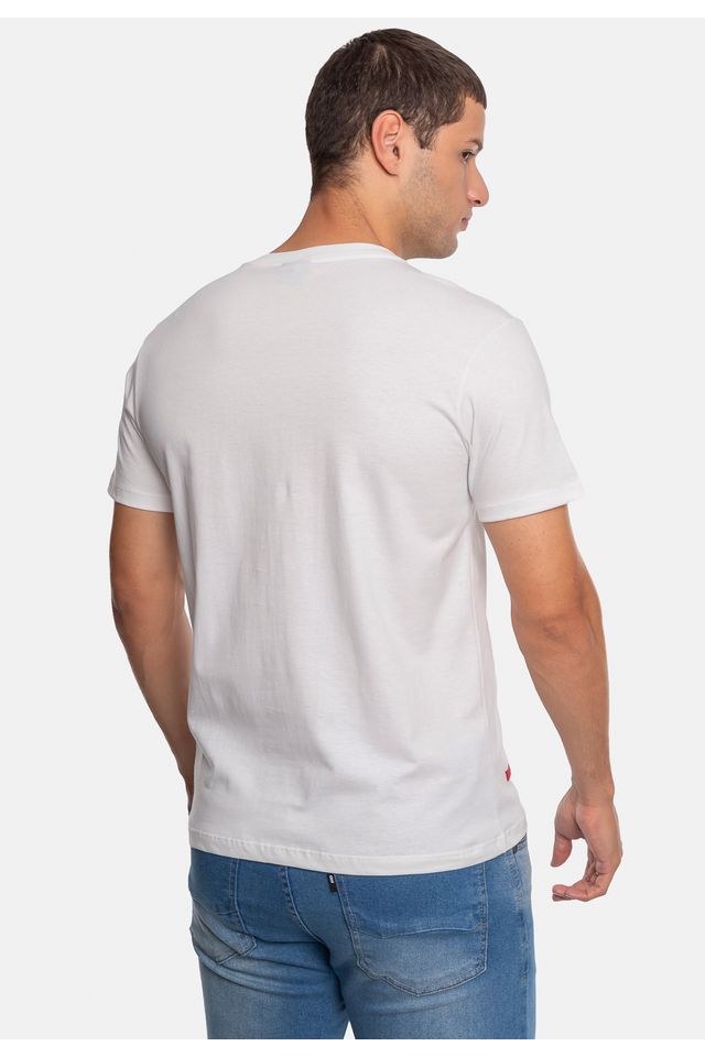 Camiseta-Ecko-Estampada-Branca