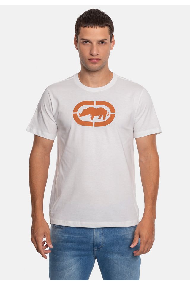 Camiseta-Ecko-Estampada-Off-White Camiseta-Ecko-Estampada-Off-White