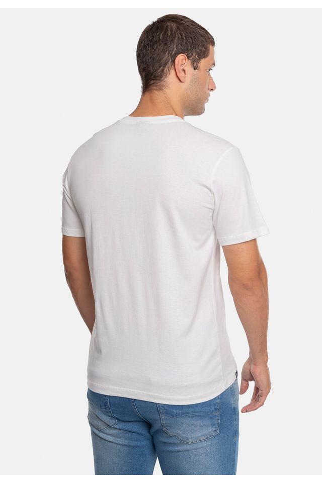 Camiseta-Ecko-Estampada-Branca