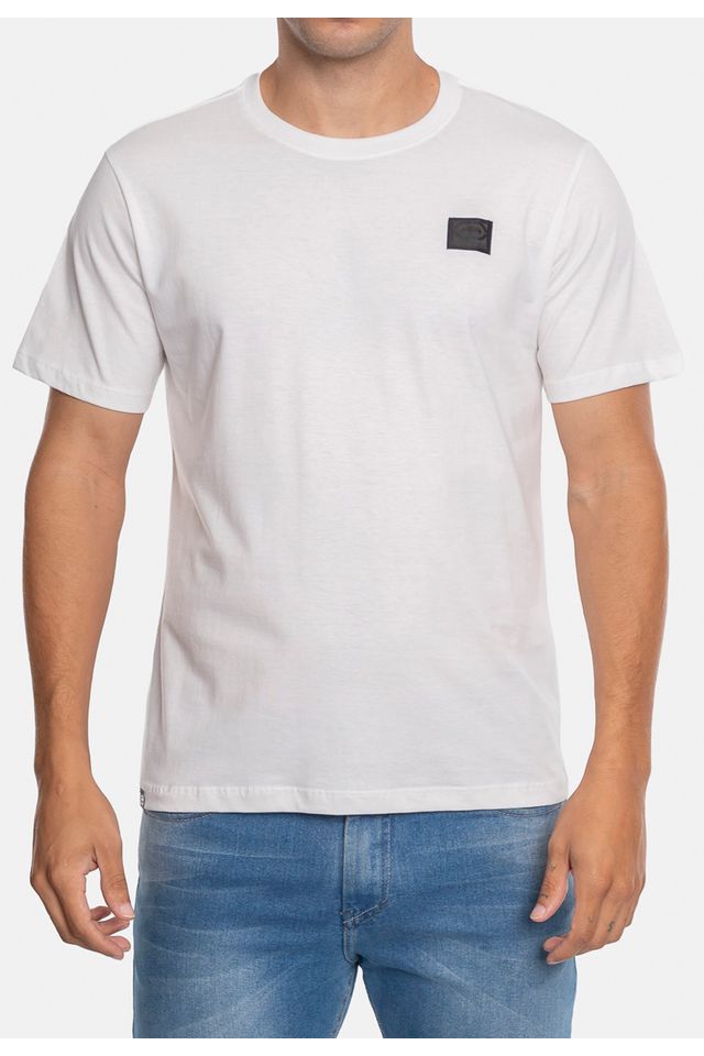 Camiseta-Ecko-Estampada-Branca