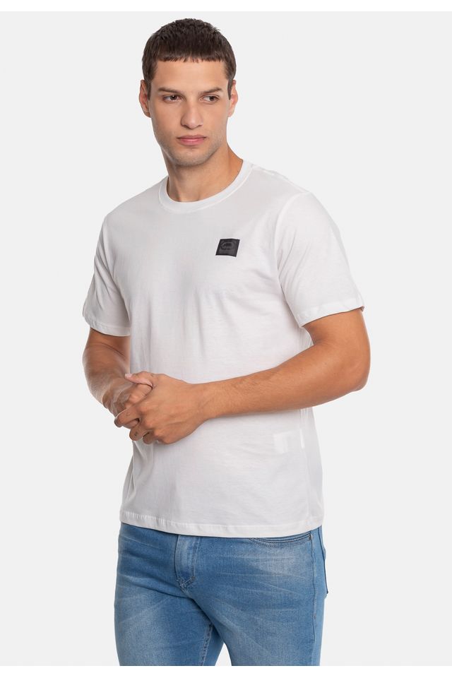 Camiseta-Ecko-Estampada-Branca