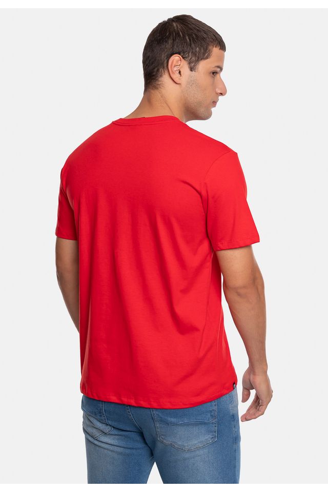 Camiseta-Ecko-Estampada-Vermelha