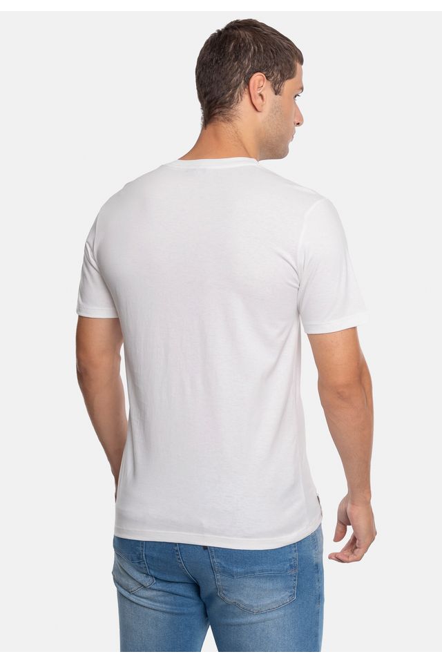 Camiseta-Ecko-Estampada-Branca
