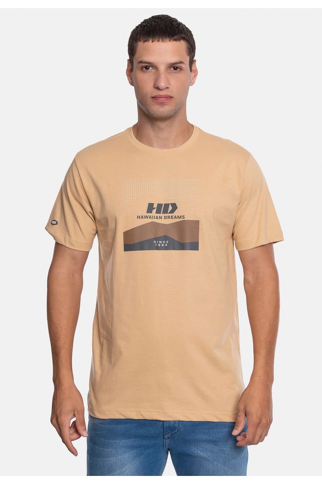 Camiseta-HD-Estampada-Bege