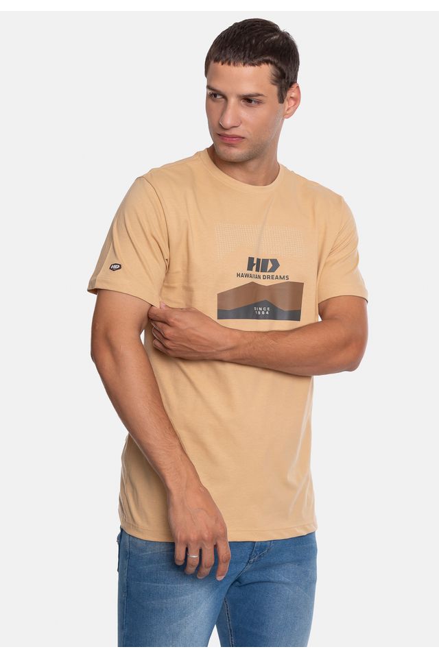 Camiseta-HD-Estampada-Bege