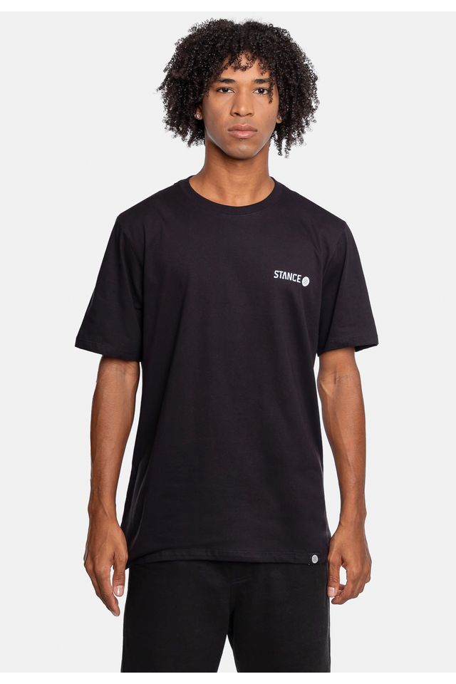 Camiseta-Stance-Mini-Logo-Preta