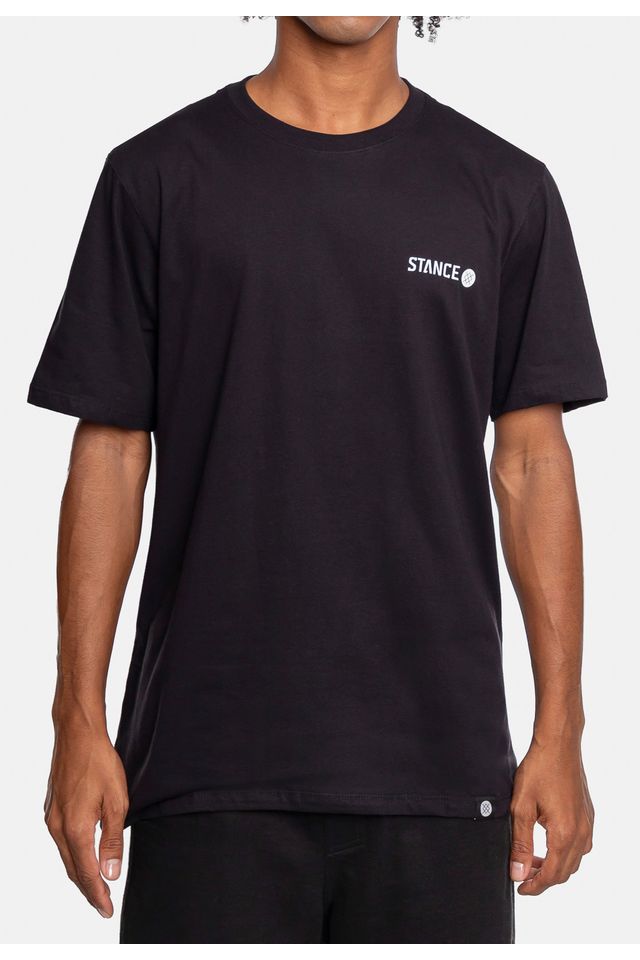 Camiseta-Stance-Mini-Logo-Preta