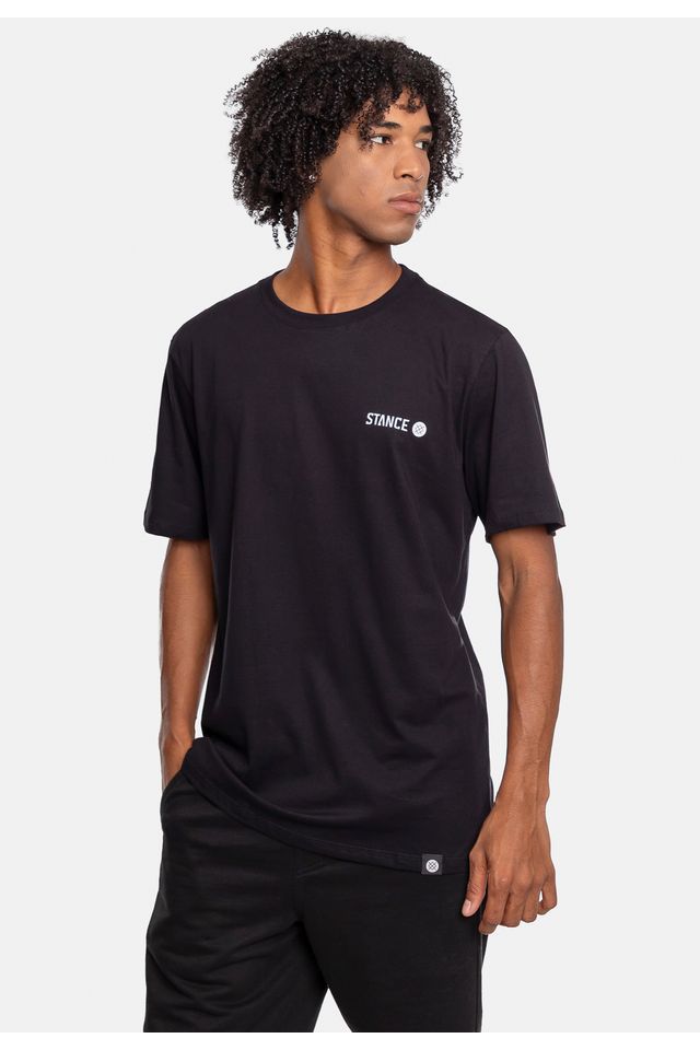 Camiseta-Stance-Mini-Logo-Preta