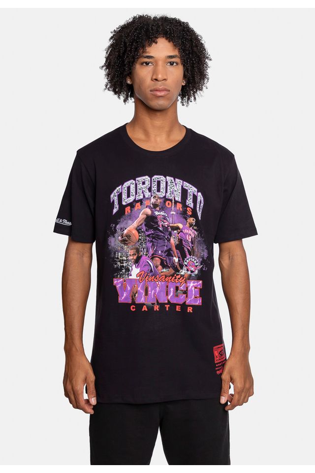 Camiseta-Mitchell---Ness-Vince-Carter-Toronto-Raptors-Player-Collage-Preta Camiseta-Mitchell---Ness-Vince-Carter-Toronto-Raptors-Player-Collage-Preta