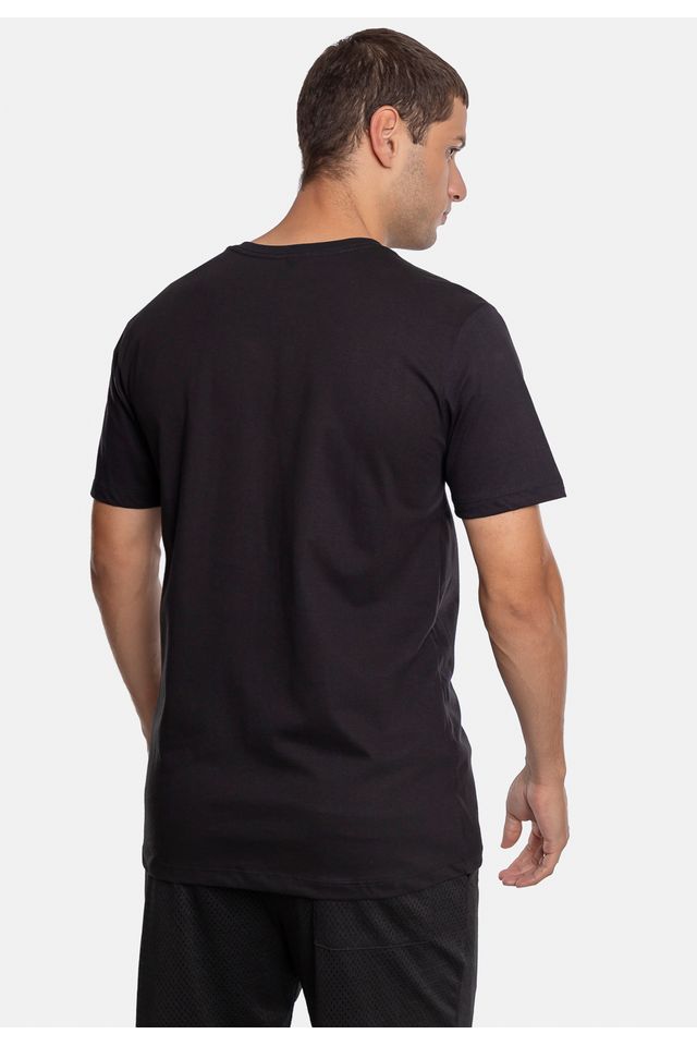 Camiseta-NBA-Estampada-Preta