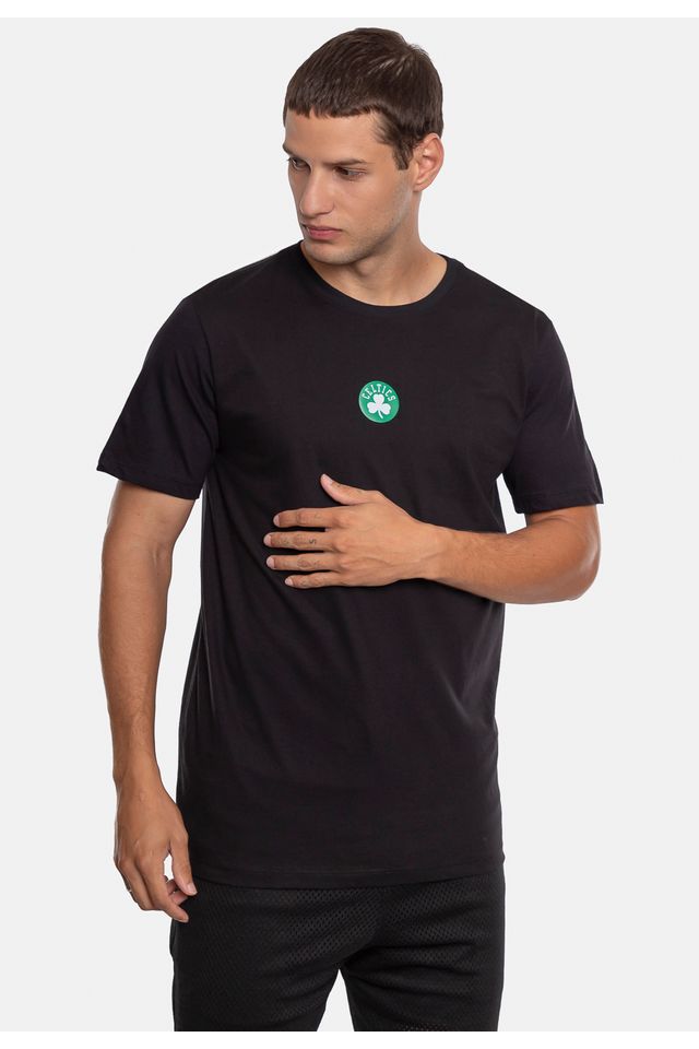 Camiseta-NBA-Estampada-Preta