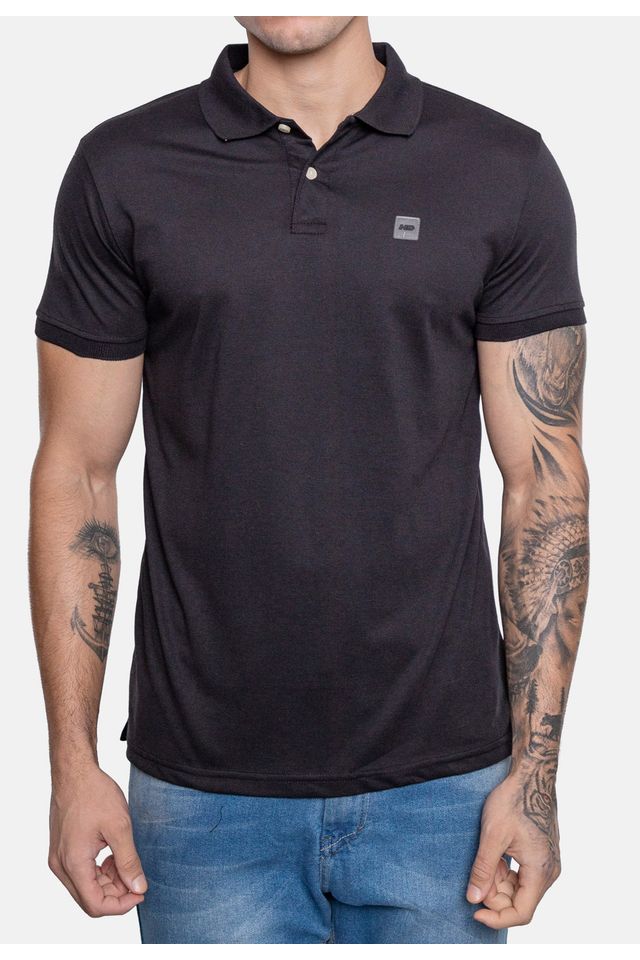 Camisa-HD-Polo-Piquet-Preta