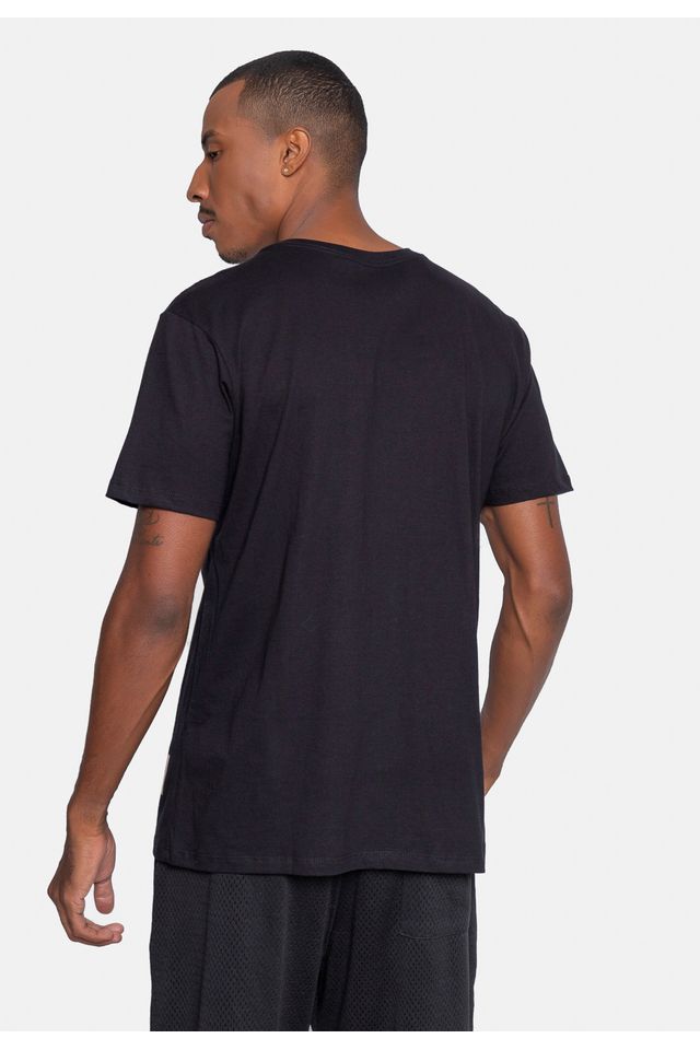 Camiseta-NBA-Estampada-Los-Angeles-Lakers-Preta