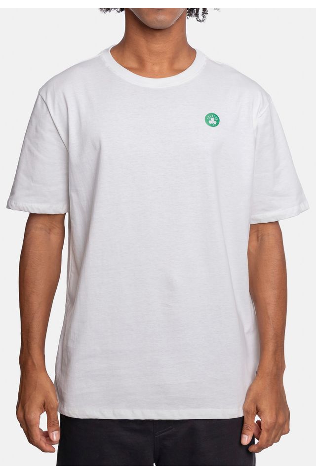 Camiseta-NBA-Estampada-Mini-Logo-Boston-Celtics-Branca