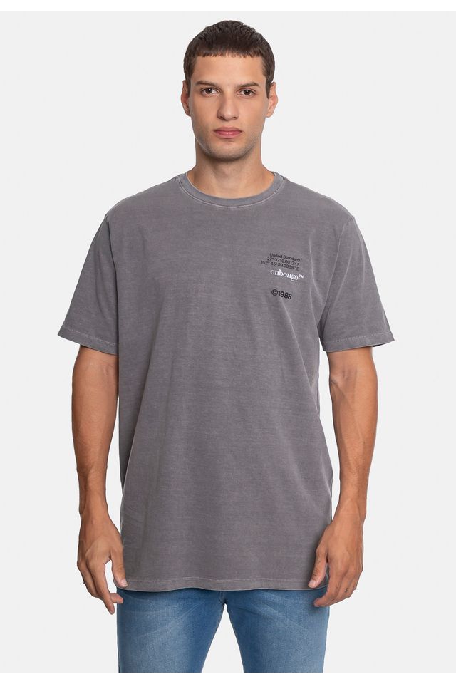 Camiseta-Onbongo-Especial-Chumbo Camiseta-Onbongo-Especial-Chumbo