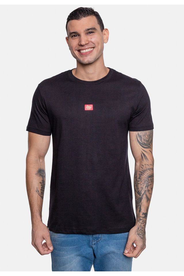 Camiseta-Ecko-Estampada-Preta Camiseta-Ecko-Estampada-Preta