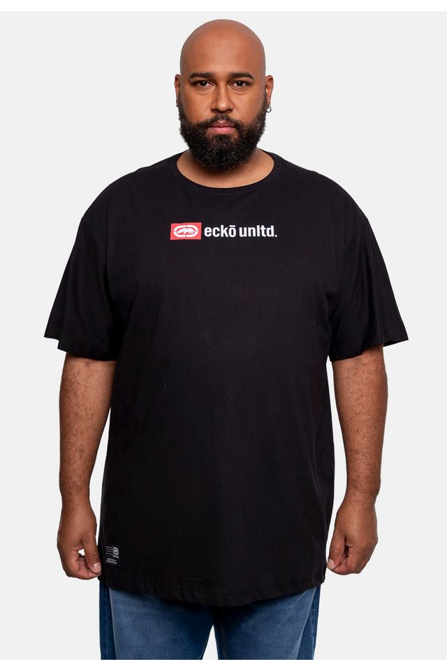 Camiseta-Ecko-Estampada-Plus-Size-Preta