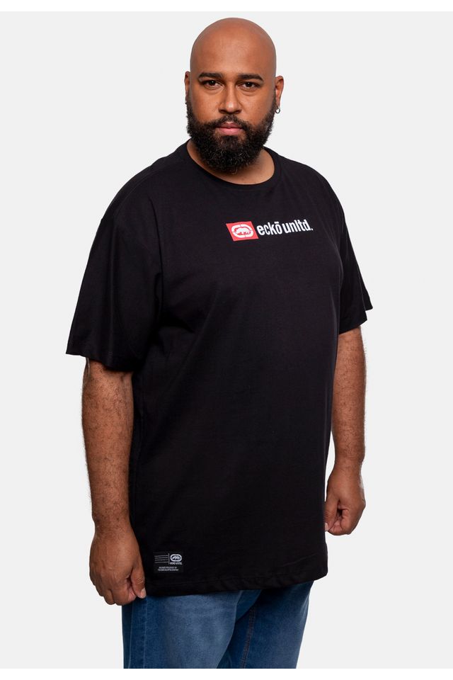 Camiseta-Ecko-Estampada-Plus-Size-Preta